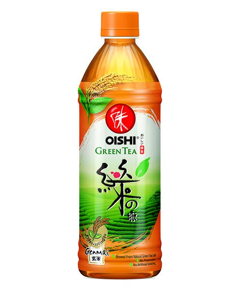 Oishi Green Tea Genmai Flavour | Exotic World Foods - Shop | Shop