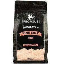 Pegasus pink salt pouch