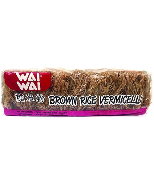 Wai Wai Brown Rice Vermicelli Exotic World Foods Shop Shop