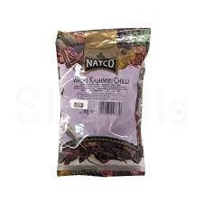 Natco Kashmiri chillies whole