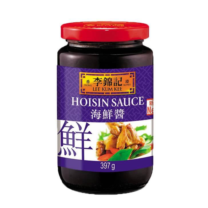 Hoisin Sauce 397g Exotic World Foods Shop Shop   5046803d79db61afb3fa221fa43ec68d4ab11344555c3296159